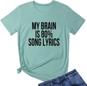 LOOKFACE Women Cute T Shirt Junior Tops Teen Girls Graphic Tees