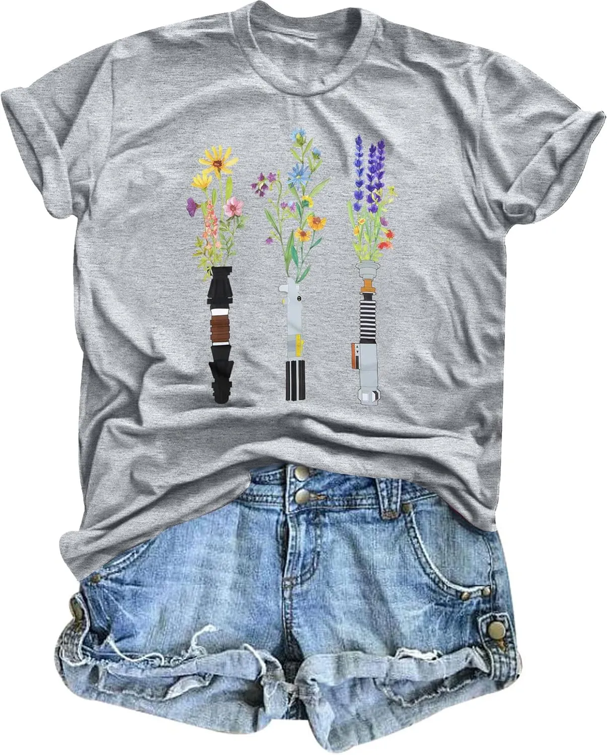 Magical Planet Shirt Women Science Fiction Lover Shirt Galaxy Cartoon Tshirt Family Vacation Tee Tops
