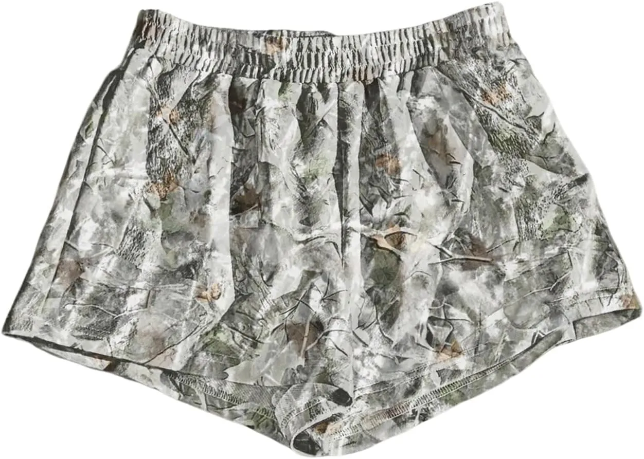 MakeMeChic Women's Casual Drawstring Waist Sweat Shorts Running Track Shorts