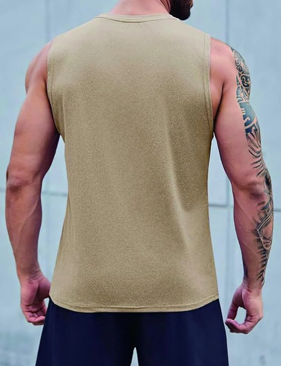 Men Summer Beach Tank Tops Hawaiian Palm Tree Sleeveless Shirts T Shirt Graphic Muscle Gym Vacation Tee Top
