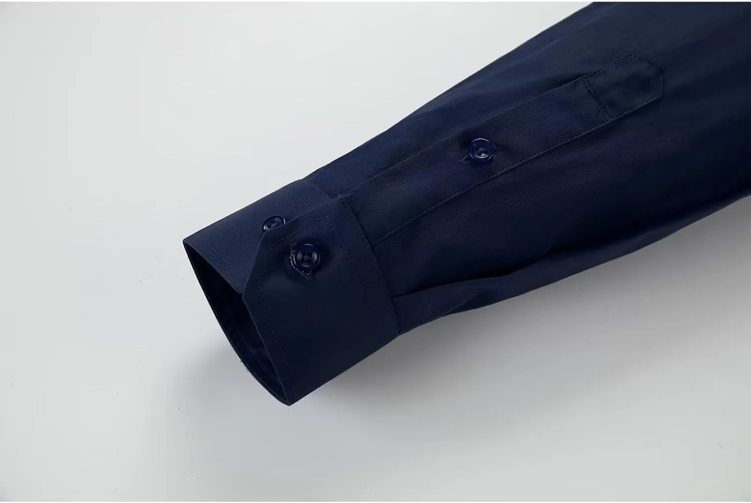 Mens Dress Shirts Classic Solid Long Sleeve Formal Shirt for Men Business Casual Button Down Shirts