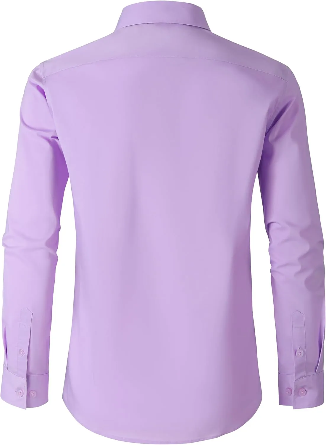 Mens Dress Shirts for Men Long Sleeve Wrinkle Free Button Down Shirt Formal Business Casual Shirts