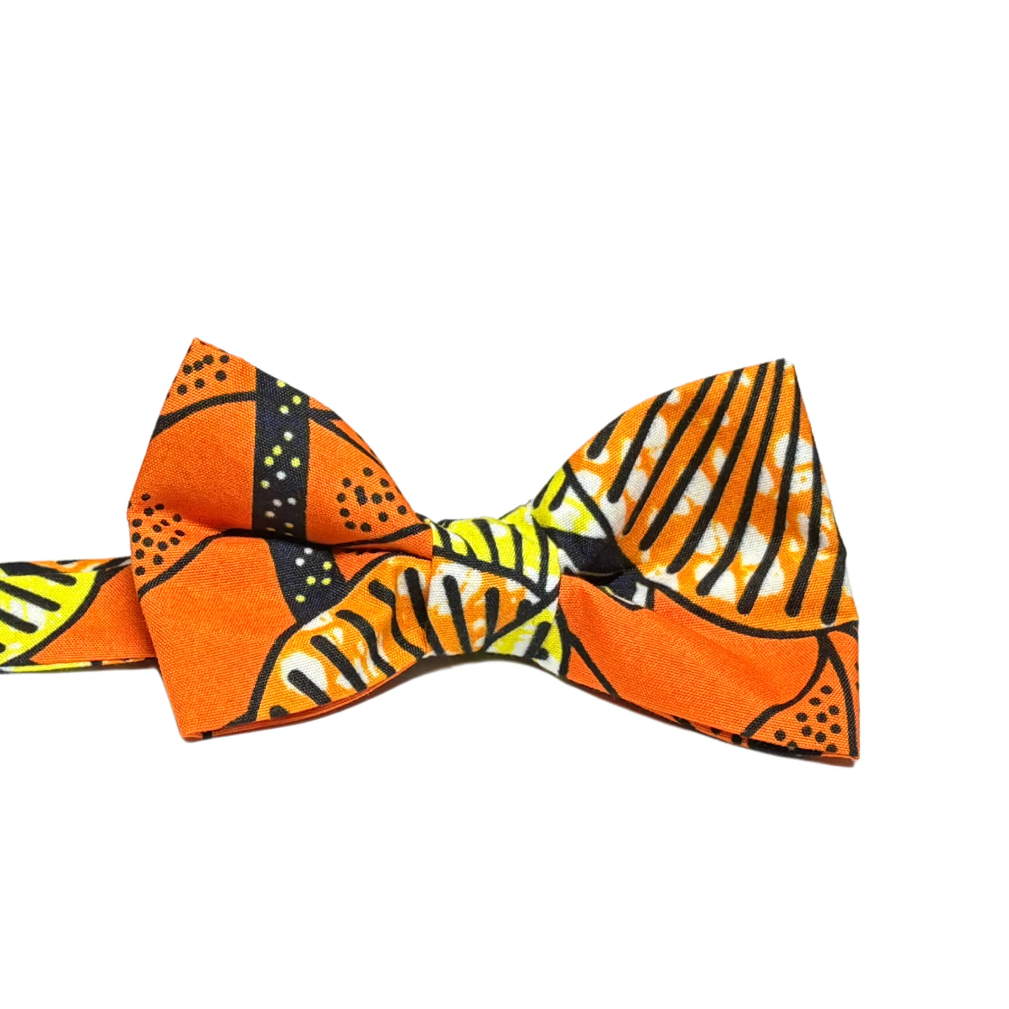 Mens Ekon Purple African Bow Tie