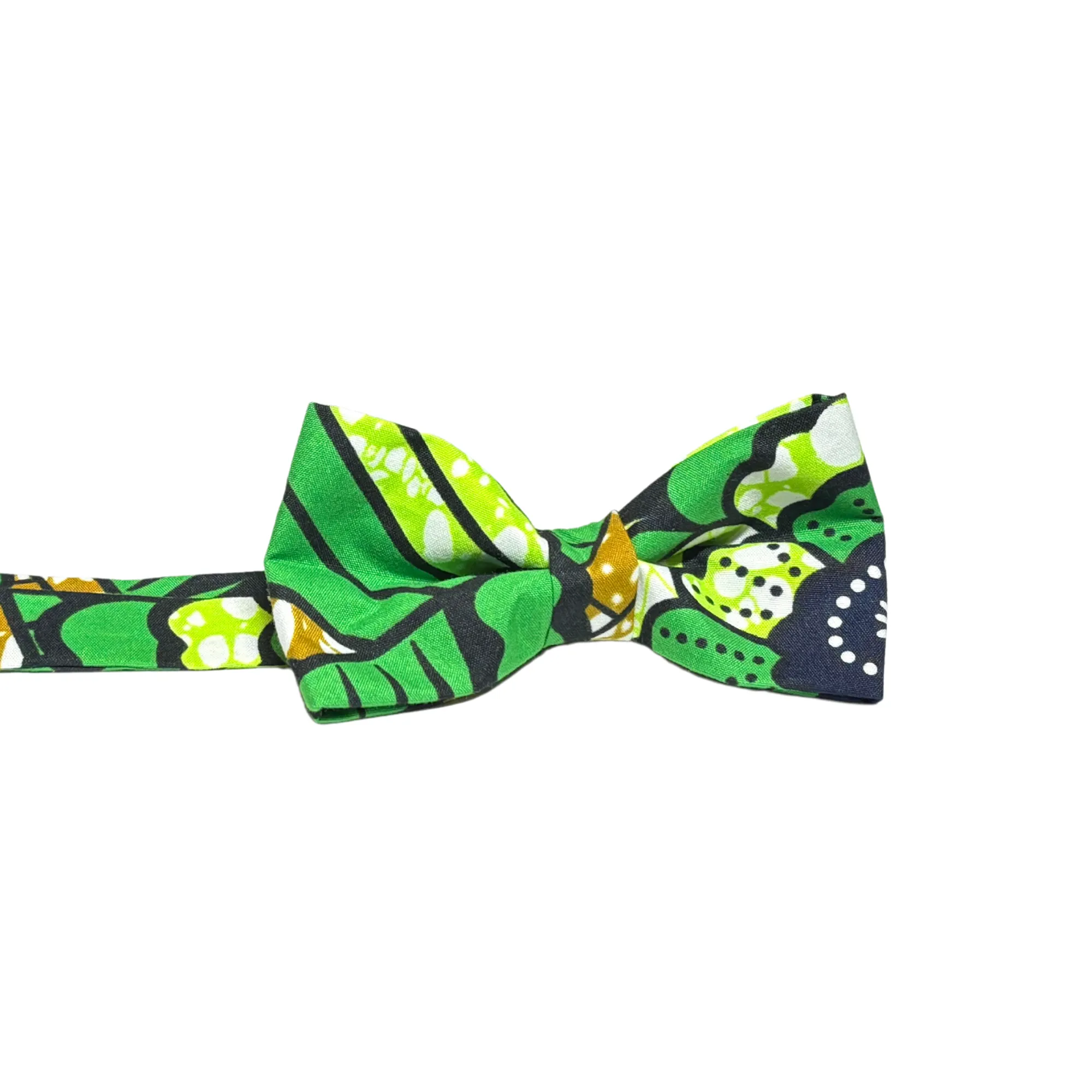 Mens Ekon Purple African Bow Tie