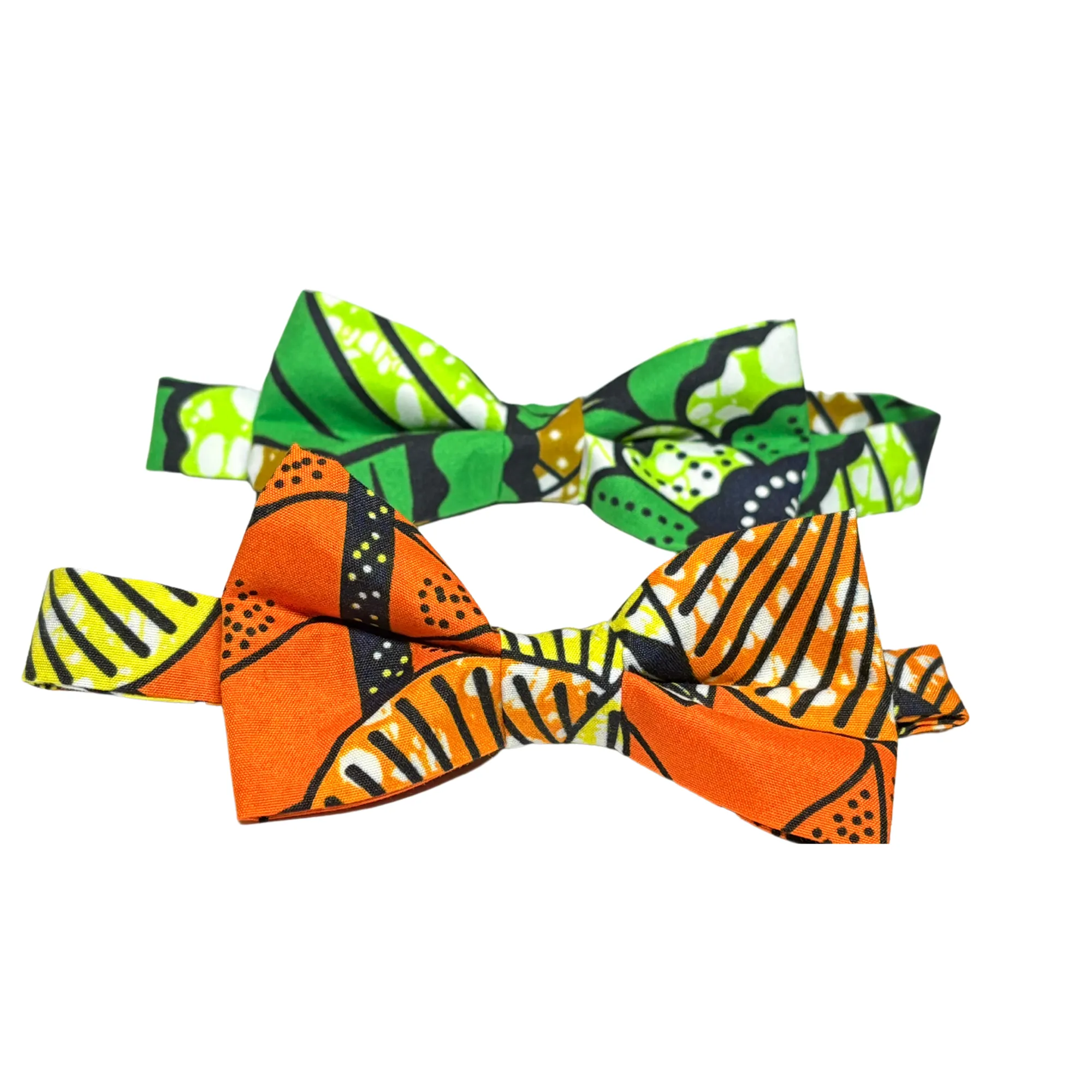 Mens Ekon Purple African Bow Tie