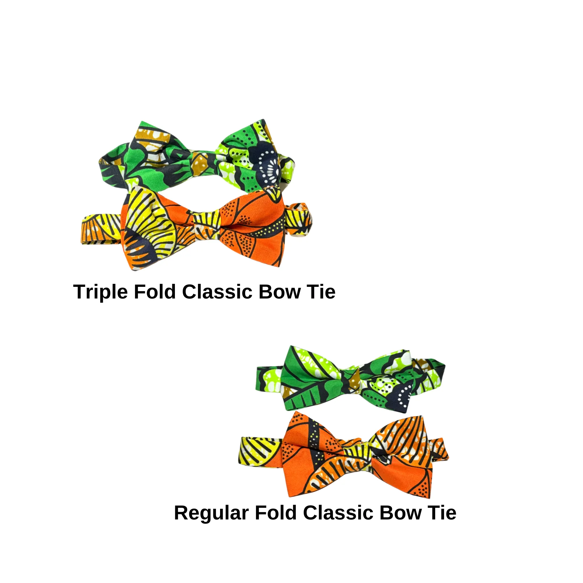 Mens Ekon Purple African Bow Tie