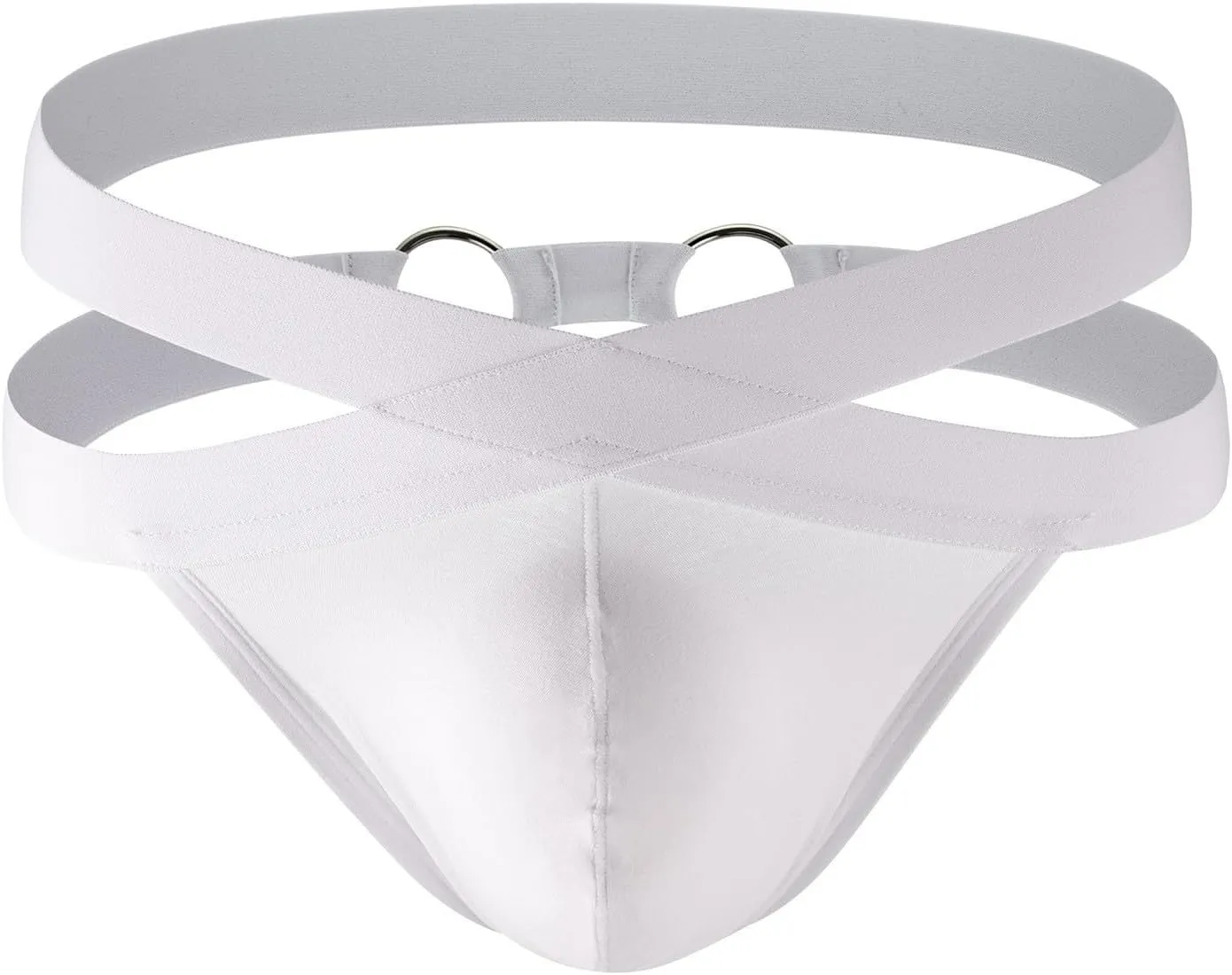 Mens Fashionable Casual Hip Lifting Double Thong Fashion Steel Ring Decoration Clothing Mens S Thong