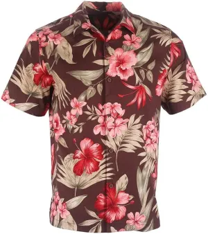 Mens Hawaiian Shirts Silk Short Sleeve Printed Beach Shirt Relaxed Fit Summer Tropical Shirts