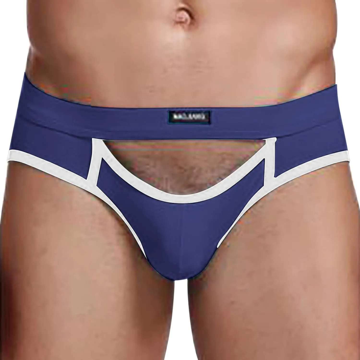 Men's Lace Perspective Pouch G-String Men's Briefs Moisture Wicking Personalized Underwear Men Sexiest Boxer Briefs