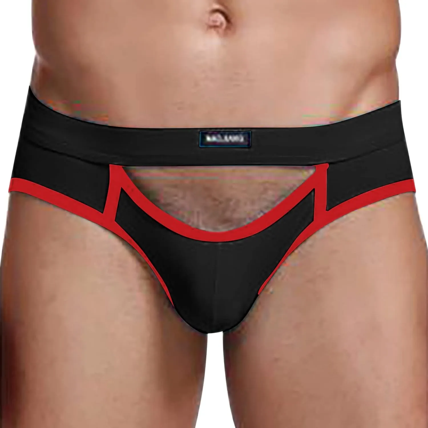 Men's Lace Perspective Pouch G-String Men's Briefs Moisture Wicking Personalized Underwear Men Sexiest Boxer Briefs