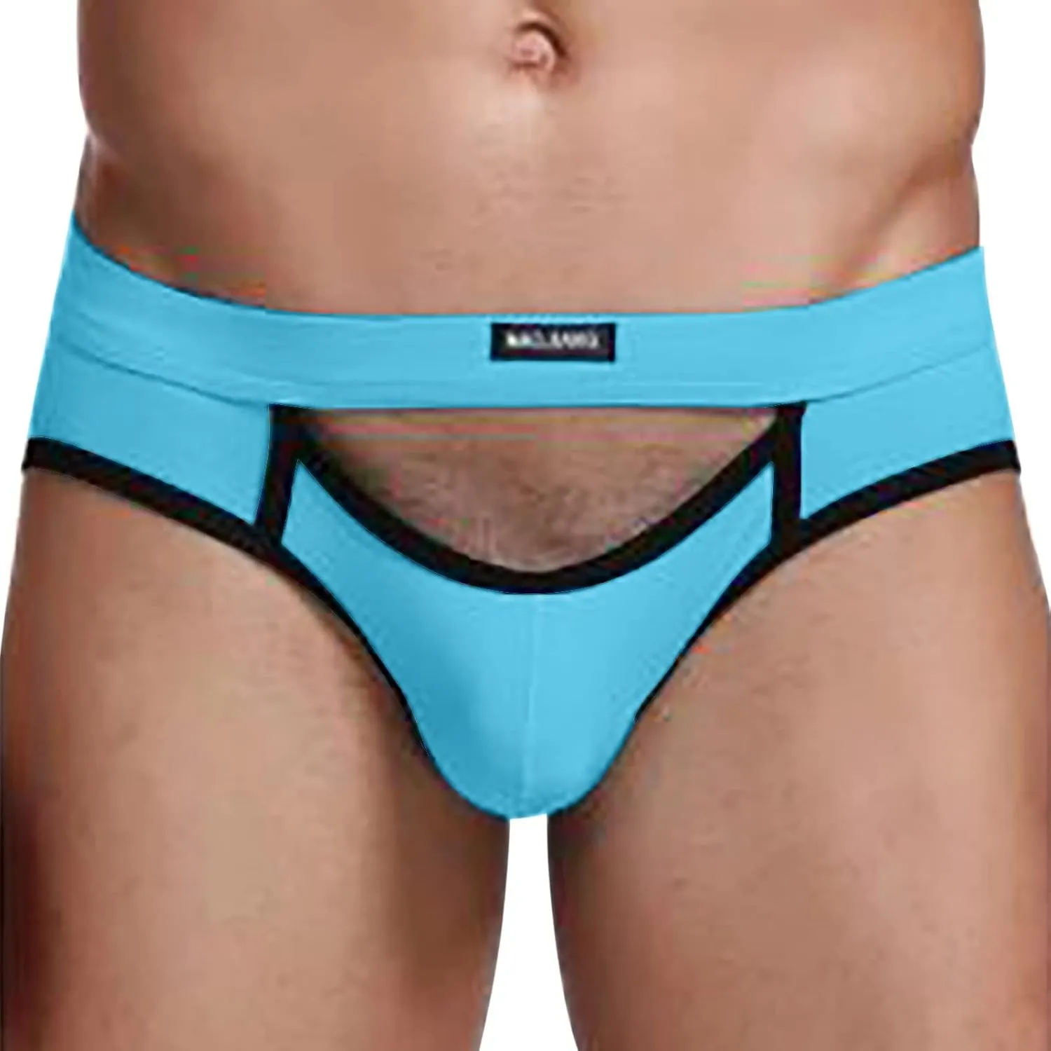 Men's Lace Perspective Pouch G-String Men's Briefs Moisture Wicking Personalized Underwear Men Sexiest Boxer Briefs