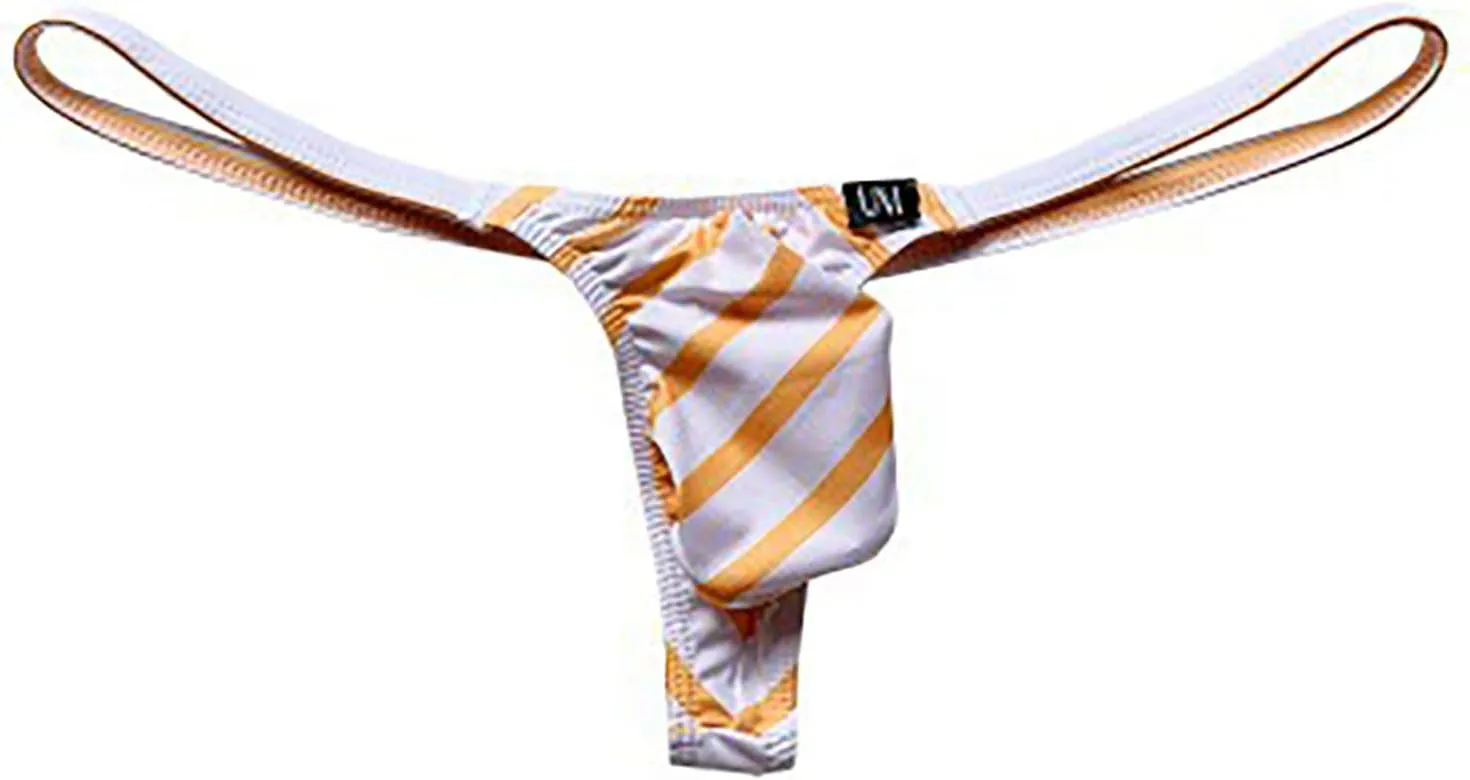 Men's Lace Perspective Pouch G-String Men's Briefs Moisture Wicking Personalized Underwear Men Sexiest Boxer Briefs