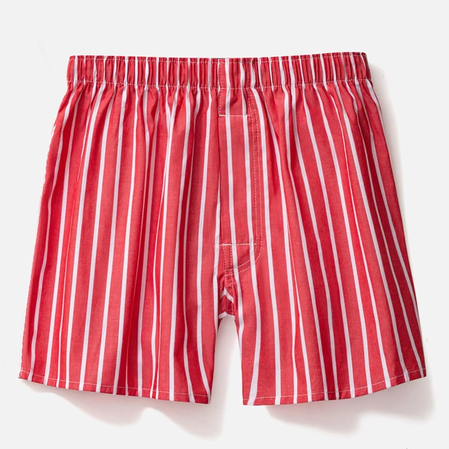 Mens Loose Fitting Underwear Pure Home Sleepwear Flat Angle Breathable Large Shorts Supporting Brief
