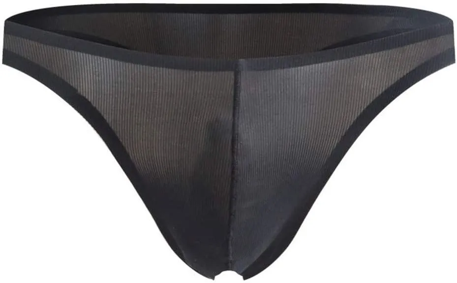 Men's Mesh Comfortable Underwear And Translucent Fashion Thin Breathable Men's underwear Mens Briefs Big And Tall