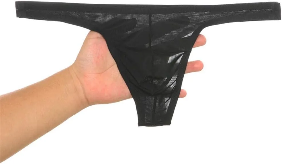 Men's Mesh Comfortable Underwear And Translucent Fashion Thin Breathable Men's underwear Mens Briefs Big And Tall