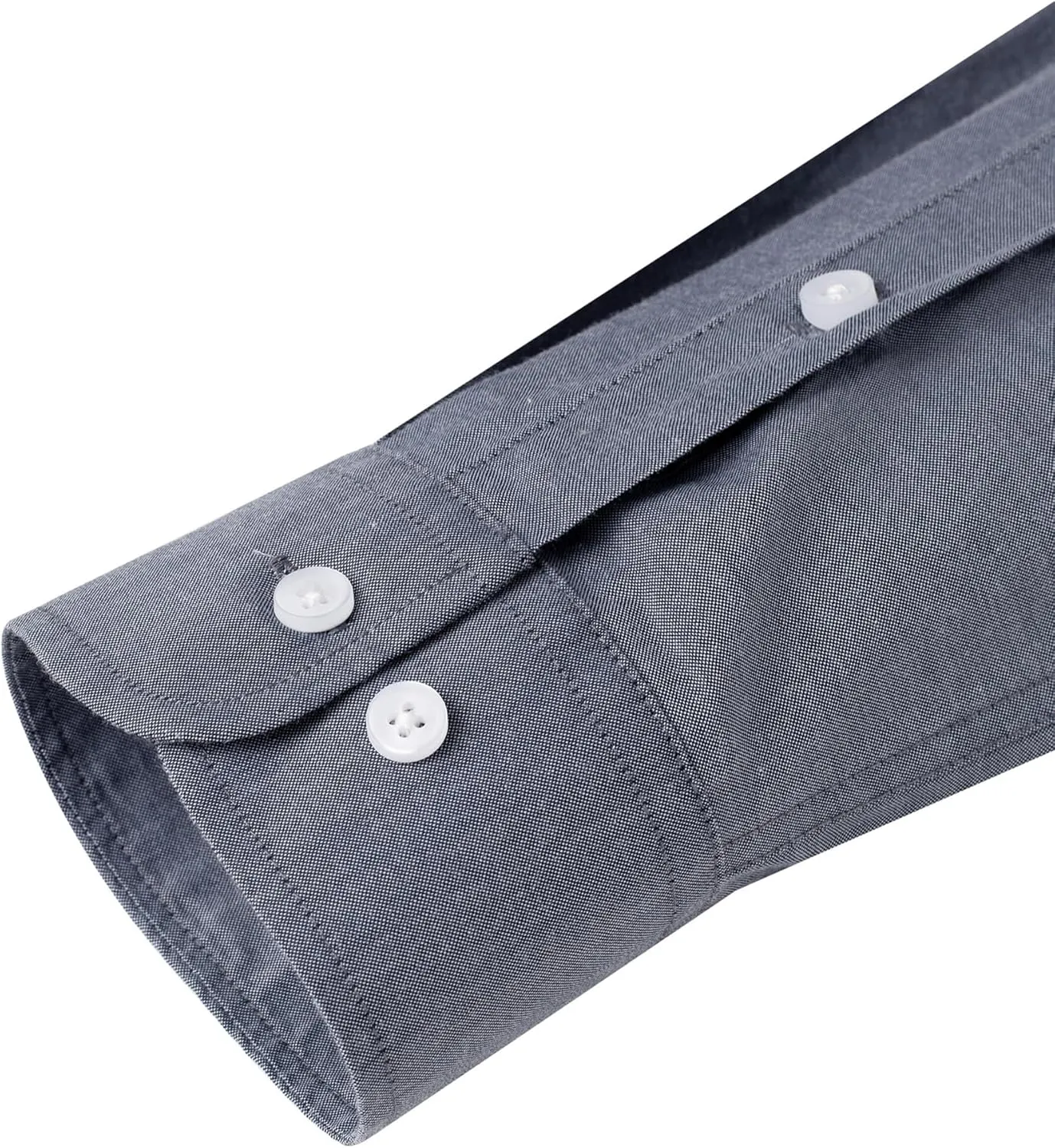 Mens Oxford Shirts Long Sleeve Button Down Shirt Regular Fit Business Casual Dress Shirts