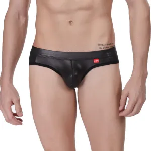 Men's Pants Lacquer Imitation Sexy Underpants Leather Sexy Underwear Men's underwear Emf Blocking Underwear