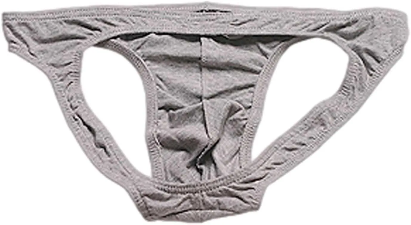Mens Sexy Underwear Briefs Revealing Buttocks Lifting Double Thongs Underwear Men S Briefs