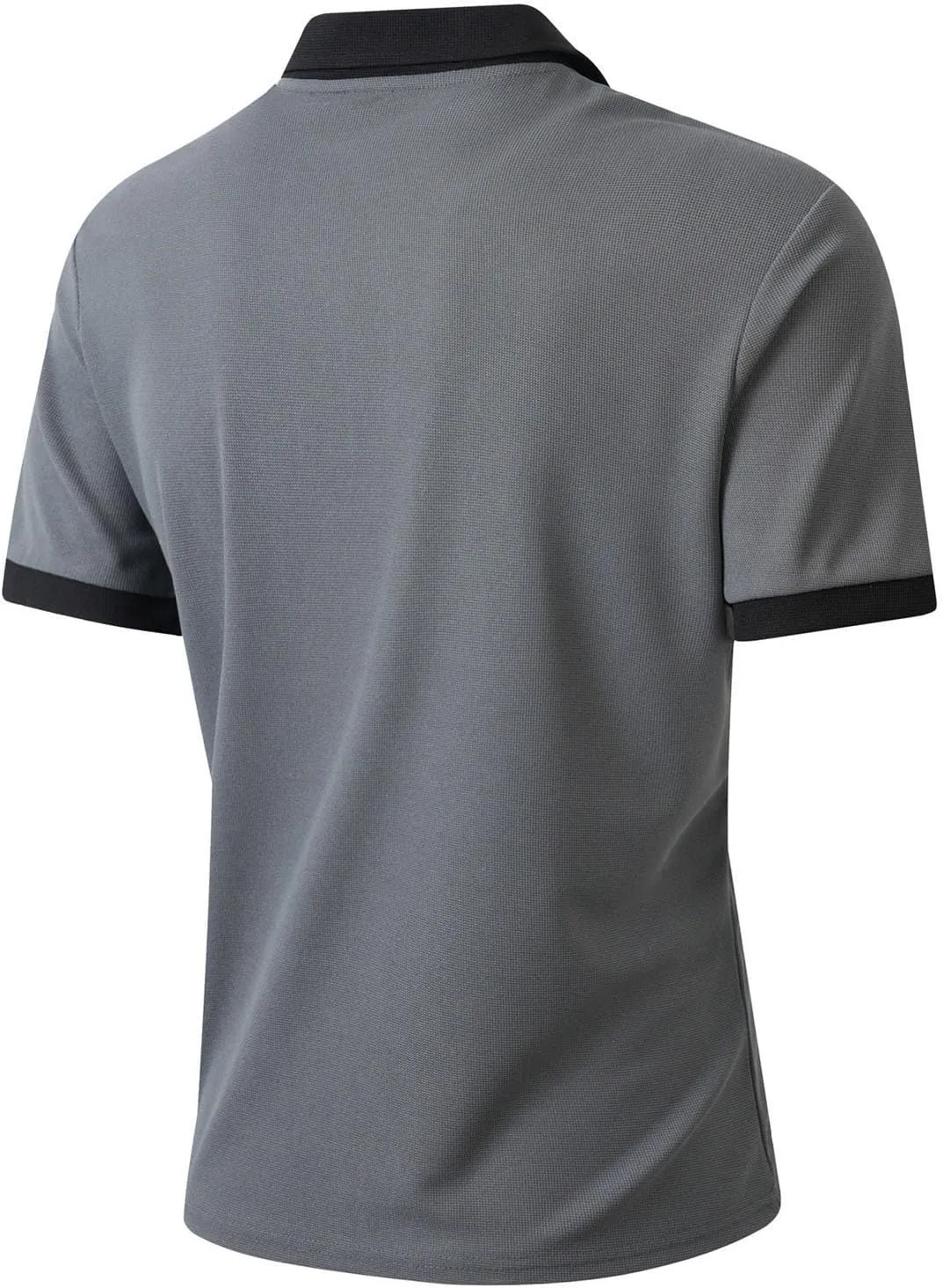 Mens Short Sleeve Quarter Zip Shirts Casual Colorblock Golf Shirt Slim Fit Waffle Moisture Wicking Collared T-Shirt 2025