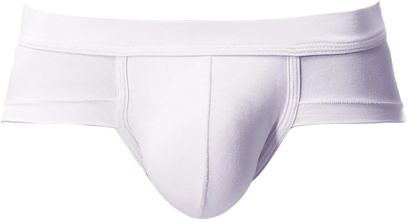 Men's Solid Color Underwear U Shaped Low Waist Briefs Men's Underwear Tucked Briefs