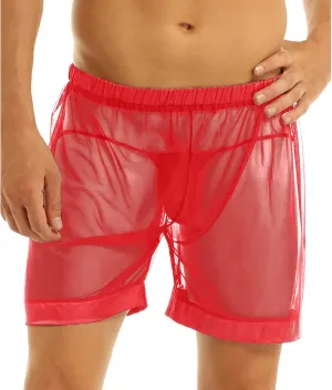 Mens Underwear Boxer Briefs Men's Underwear Boxer Briefs Moisture-Wicking Side Slit Low Rise Breathable Underpants