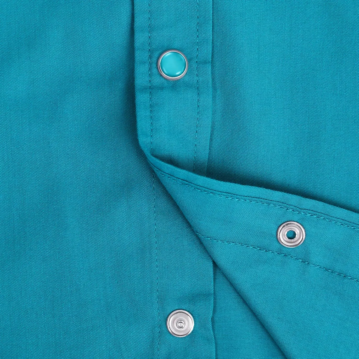 Mens Western Cowboy Pearl Snap Short Sleeve Casual Two Pockets Work Solid Derss Button Up Wrinkle Free Shirts