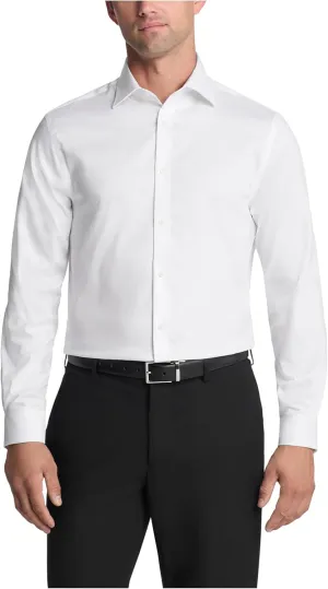 Michael Kors Men's Dress Shirt Comfort Stretch Regular Fit