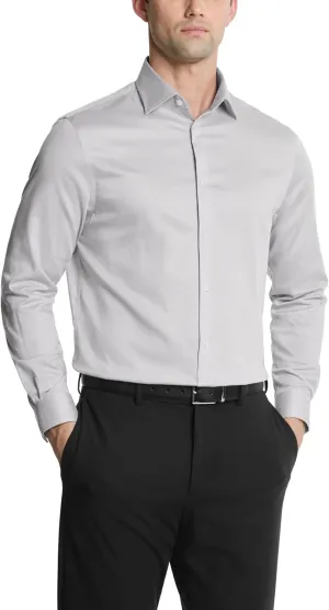 Michael Kors Men's Dress Shirt Comfort Stretch Regular Fit