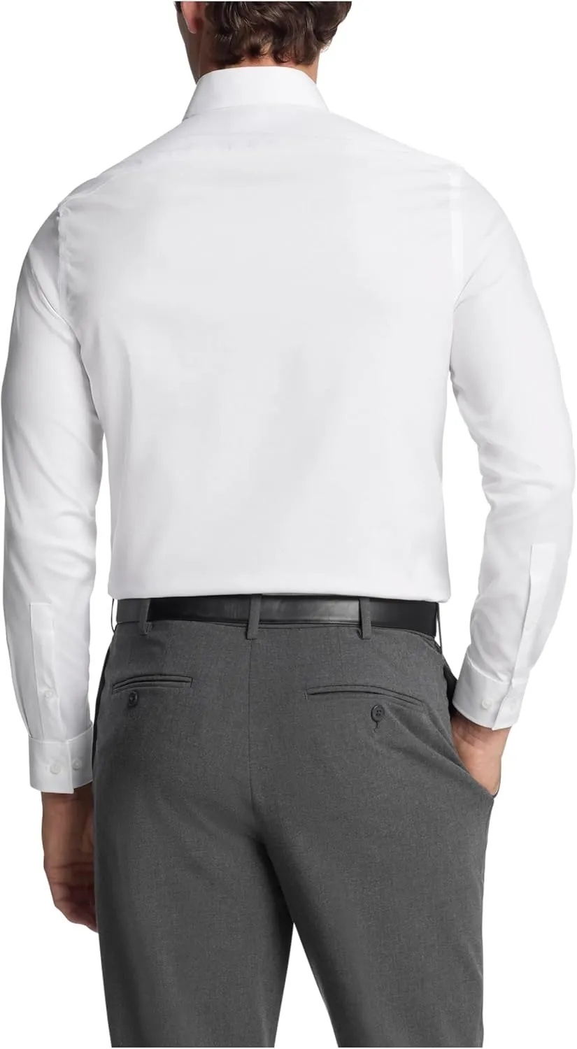 Michael Kors Men's Dress Shirt Comfort Stretch Slim Fit