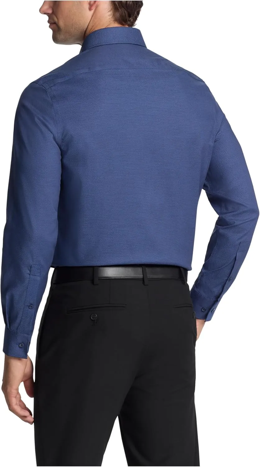 Michael Kors Men's Dress Shirt Comfort Stretch Slim Fit