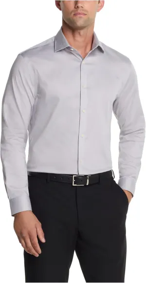 Michael Kors Men's Dress Shirt Comfort Stretch Slim Fit