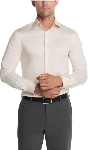 Michael Kors Men's Dress Shirt Comfort Stretch Slim Fit