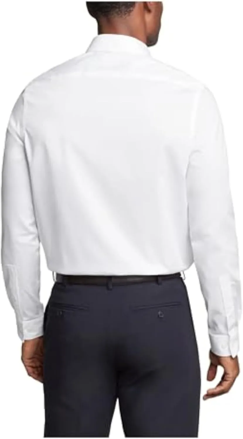 Michael Kors Men's Dress Shirt Ultra Wrinkle Free Stretch Regular Fit