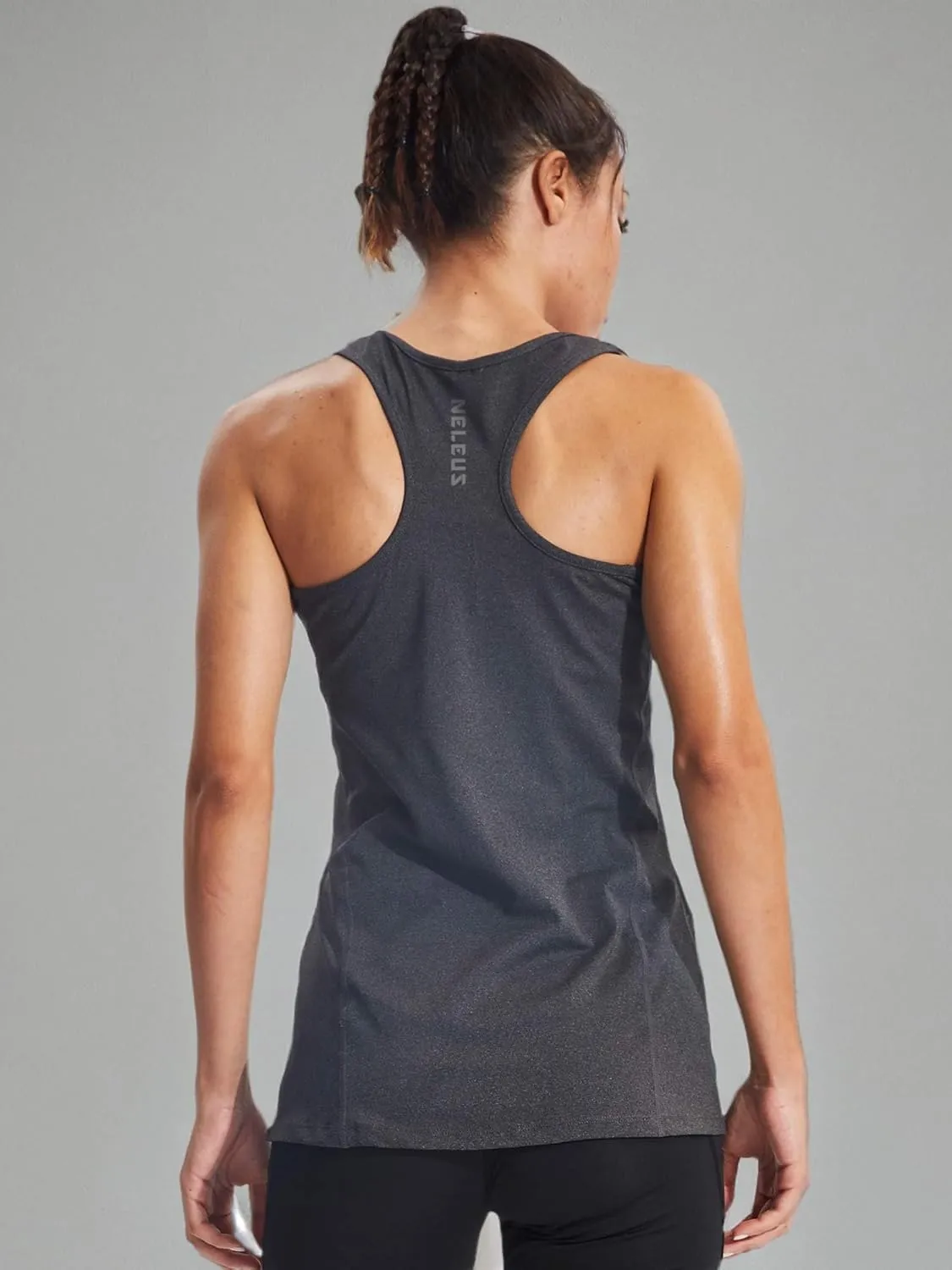 NELEUS Women's Workout Tank Top Racerback Yoga Tanks Athletic Gym Shirts