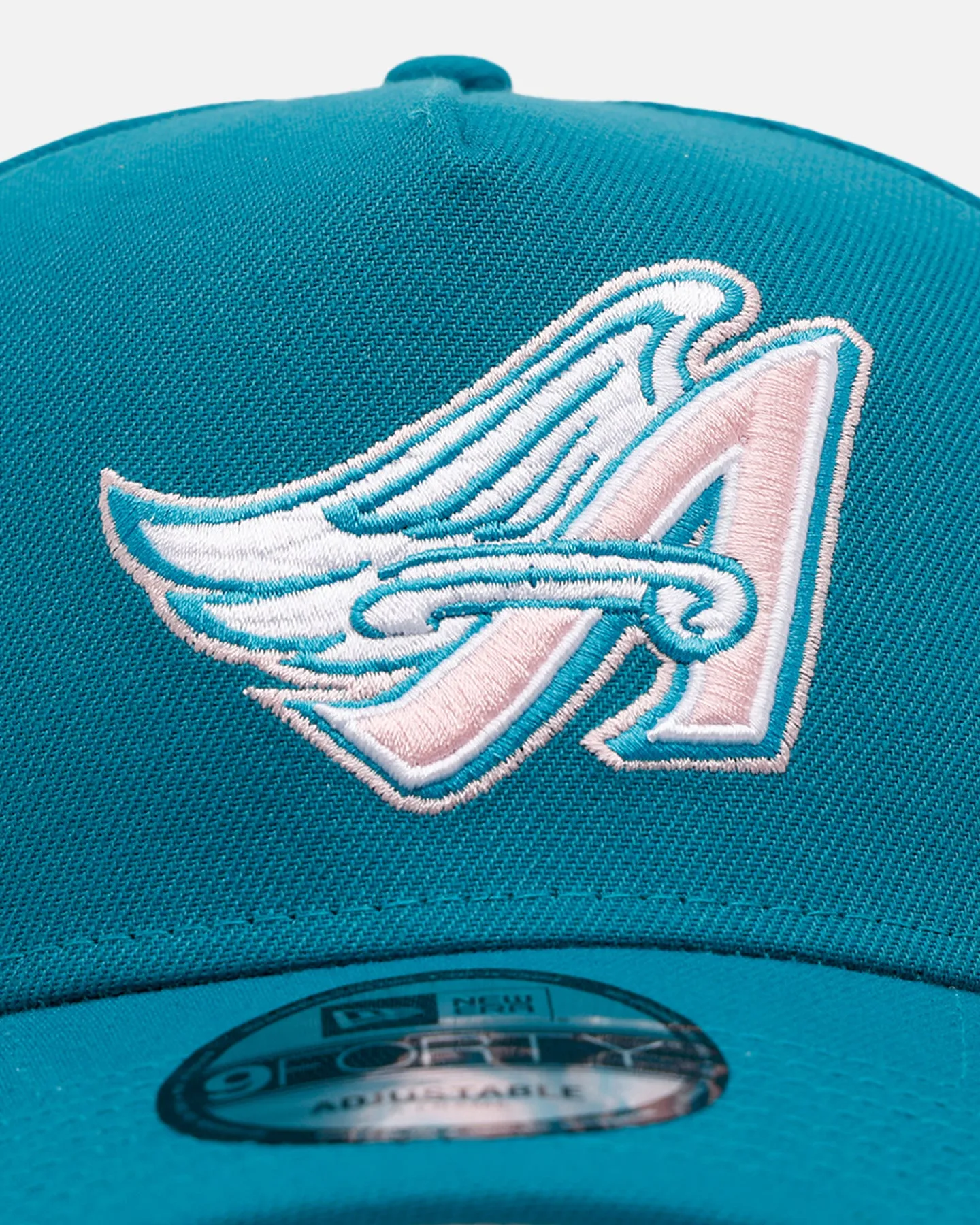 New Era Anaheim Angels 'Aqua' 9FORTY A-Frame Snapback Aqua