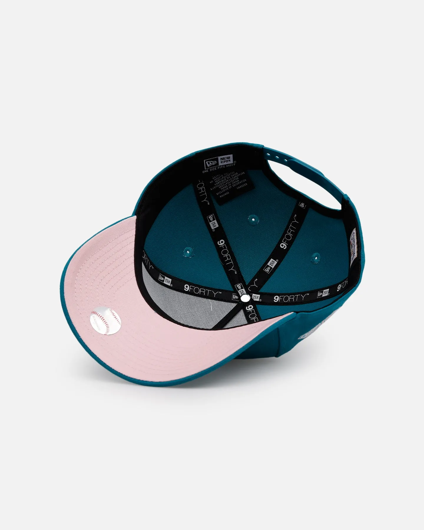 New Era Anaheim Angels 'Aqua' 9FORTY A-Frame Snapback Aqua