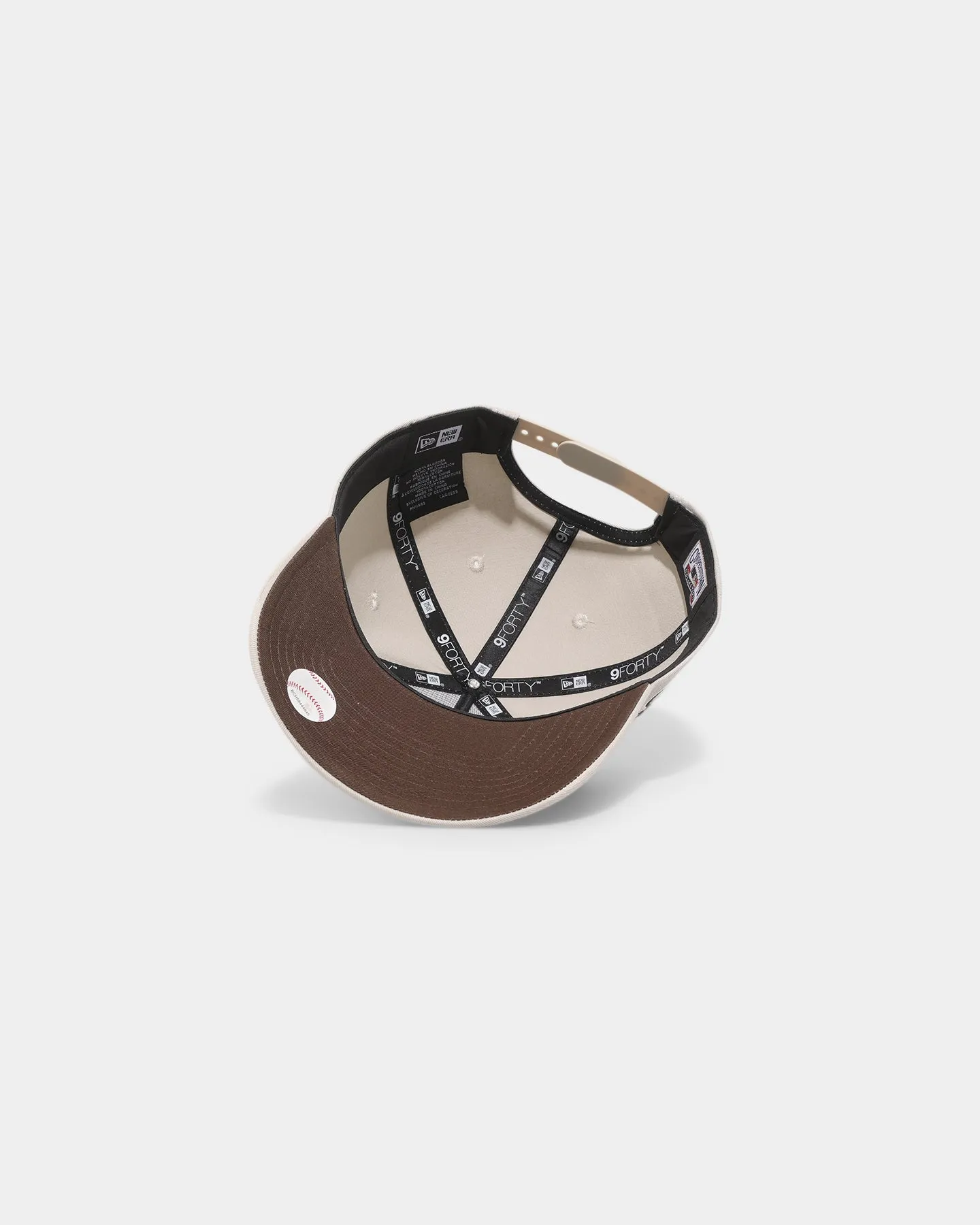 New Era Anaheim Angels 'Oat Mocha' 9FORTY A-Frame Snapback Stone
