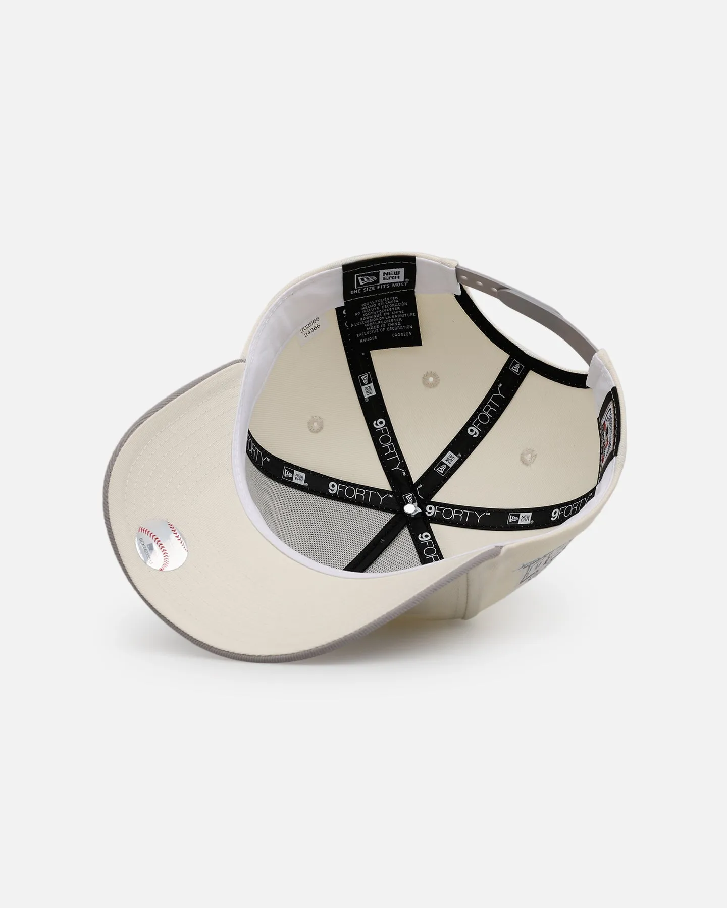 New Era Anaheim Angels 'Too Clean' 9FORTY A-Frame Snapback Chrome