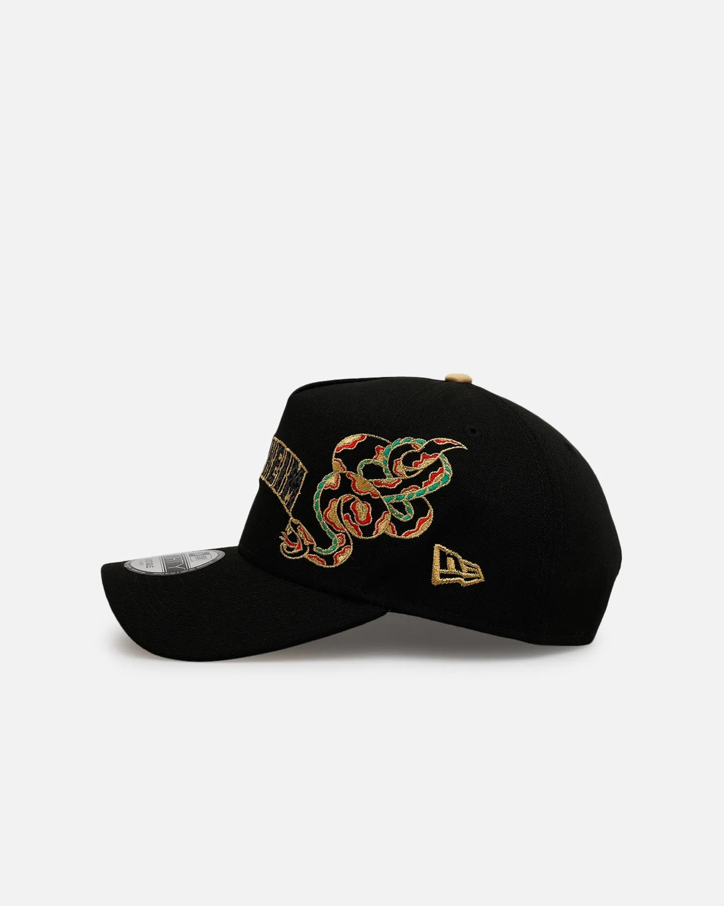 New Era Anaheim Angels 'Year Of The Snake' 9FORTY A-Frame Snapback Black/Gold