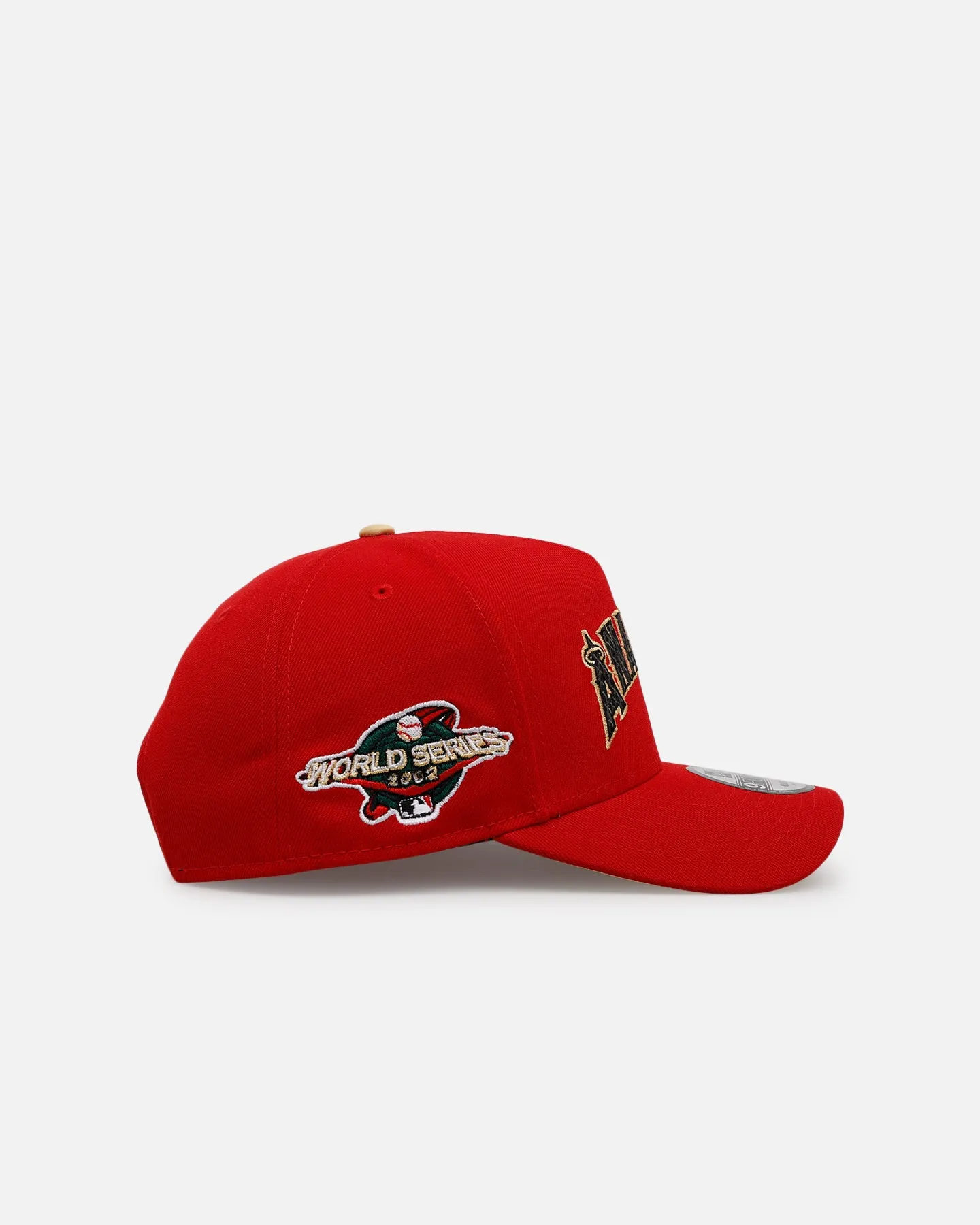 New Era Anaheim Angels 'Year Of The Snake' 9FORTY A-Frame Snapback Red/Gold