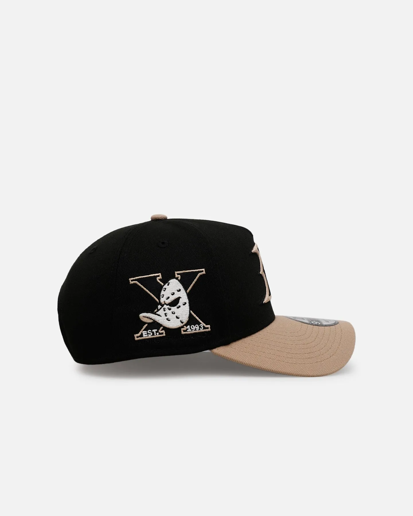 New Era Anaheim Ducks 'Desert Nights' 9FORTY A-Frame Snapback Black/Camel