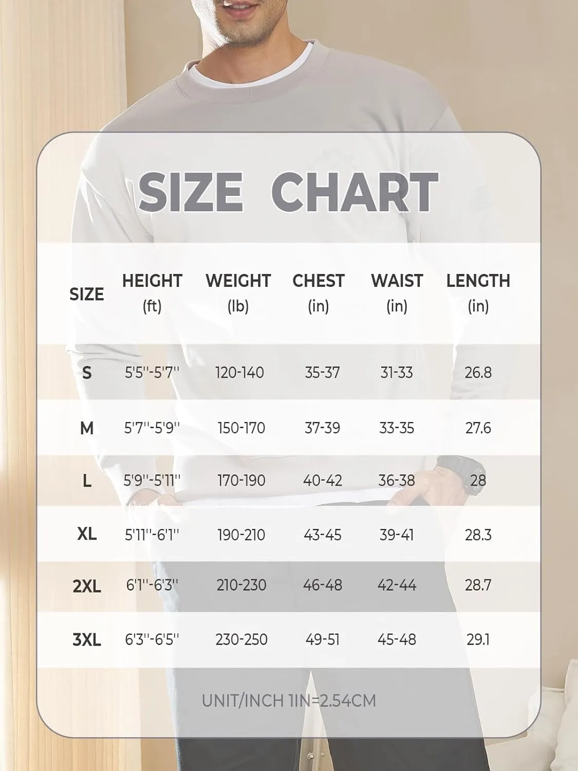 NORTHYARD Men's Crewneck Sweatshirt Long Sleeve Cotton Pullover Moisture Wicking Comfortable Casual Sweatshirts for Men