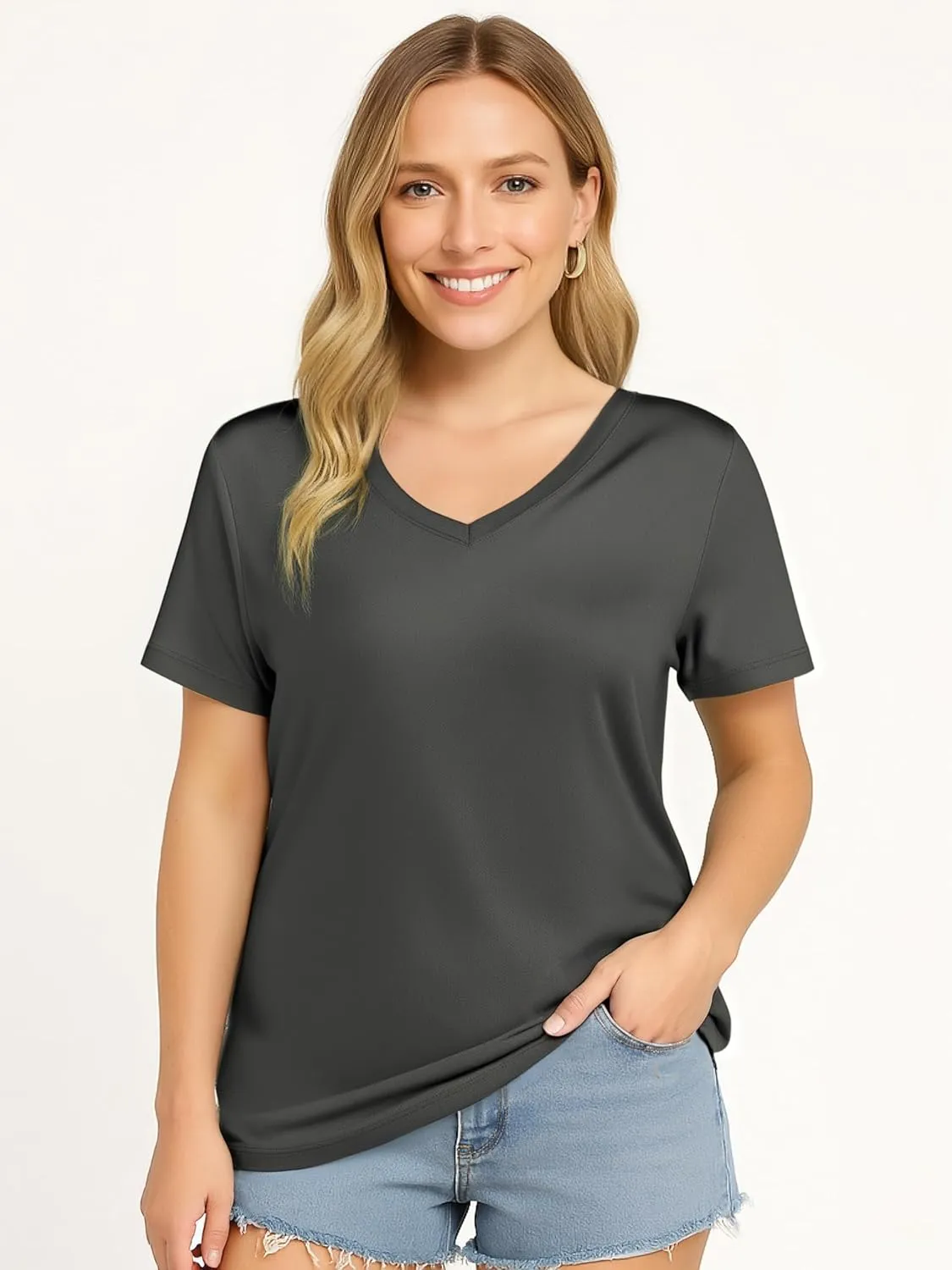 Opna Women's Short Sleeve Moisture Wicking Athletic Shirts