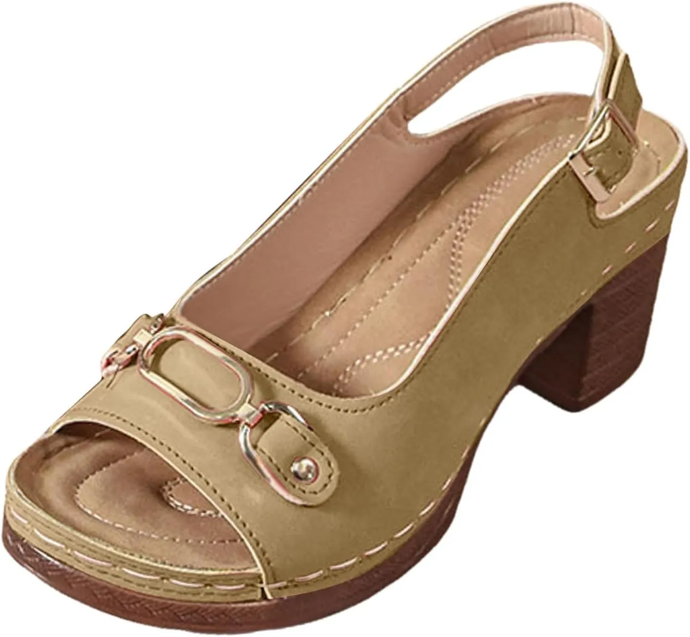 Orthopedic Platform Wedge Sandals for Women Walking Slippers Arch Support Summer Dressy Open Toe Ankle Strap Sandal Sandals Beach Boho Shoes Comfortable Outdoor Shoes
