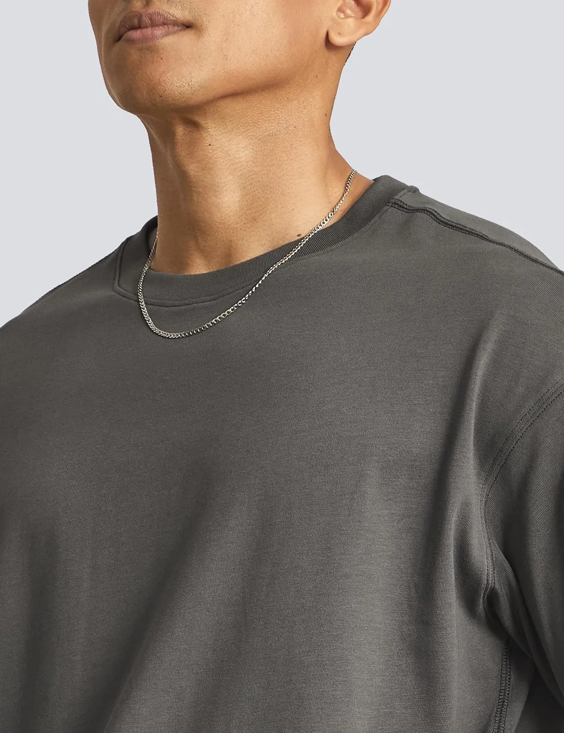 Ouber Men's Loose Fit Gym Short Sleeve T-Shirts Athletic Workout Running Casual Shirts