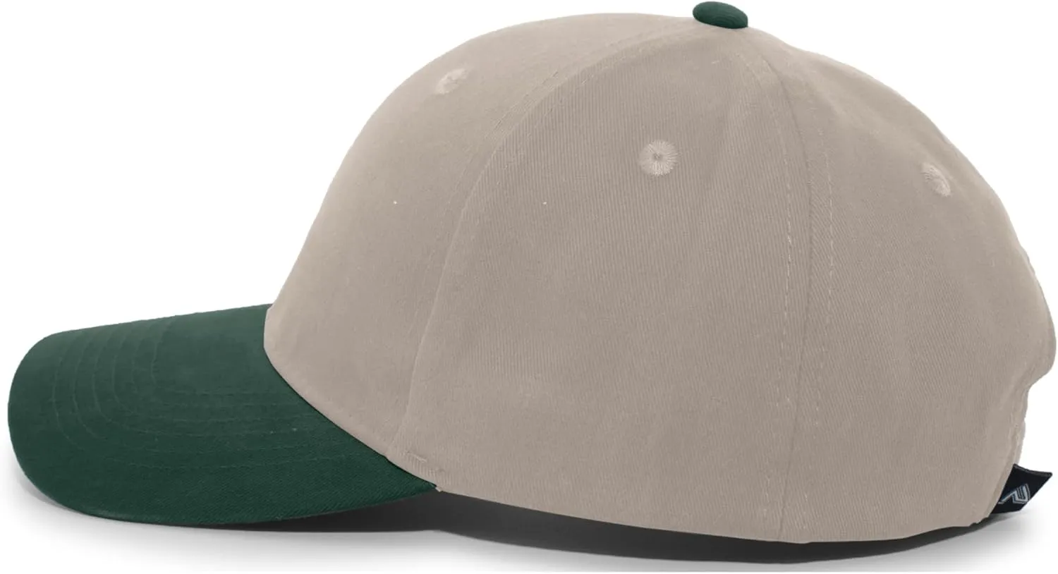 Pacific Headwear Brushed Cotton Twill Hook-and-Loop Adjustable Cap