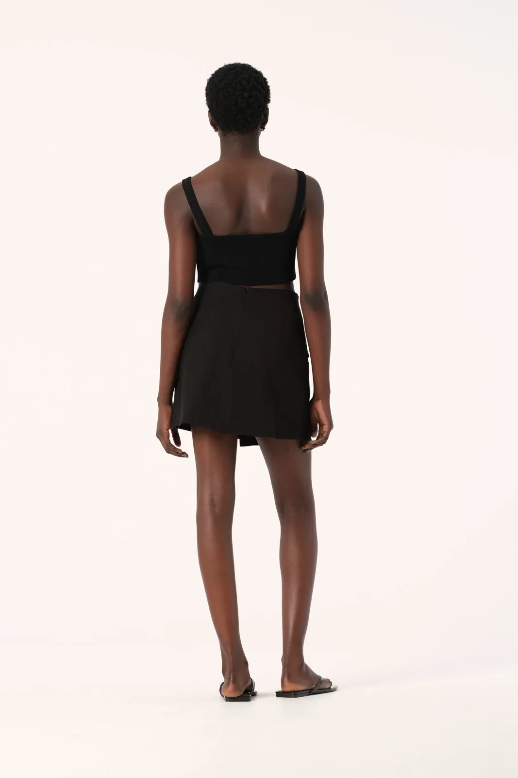 Palermo Knit Bralette Black
