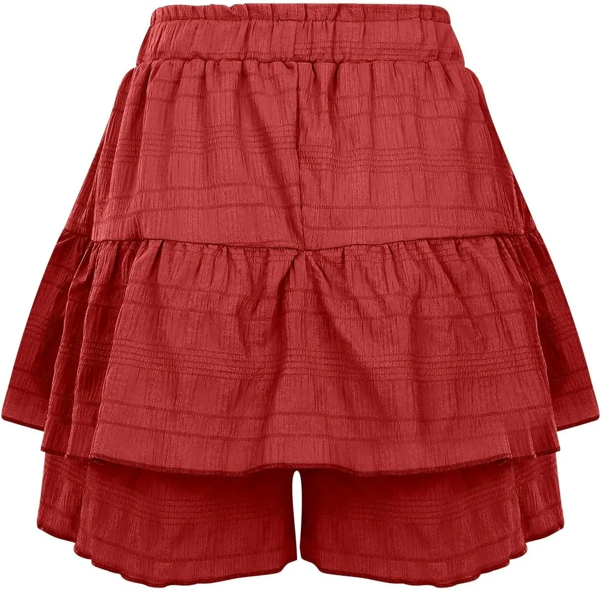 Pleated Tennis Skirt for Women High Waisted with Shorts Underneath Drawstring Athletic Golf Ruffle Skorts Skirts