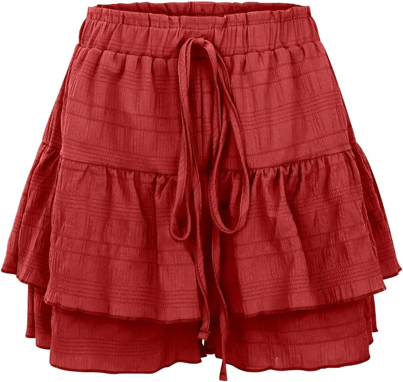 Pleated Tennis Skirt for Women High Waisted with Shorts Underneath Drawstring Athletic Golf Ruffle Skorts Skirts