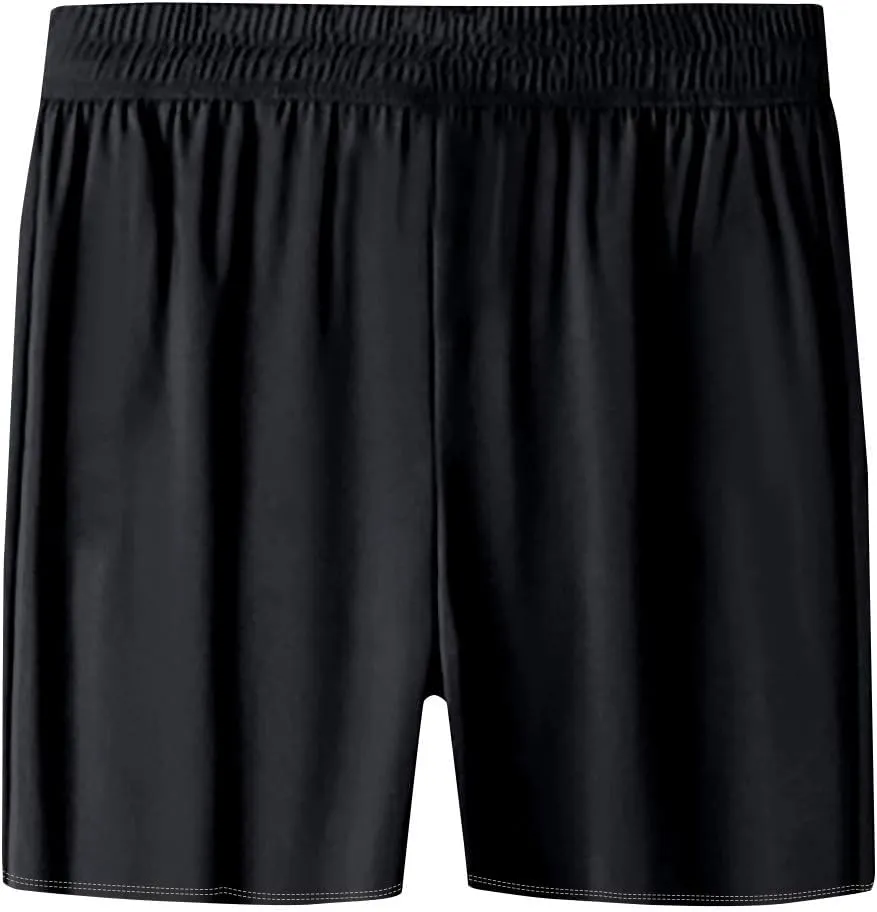 Plus Size Running Shorts for Women Summer Quick Drying Sportswear Athletic Casual Solid Elastic Waist Pants